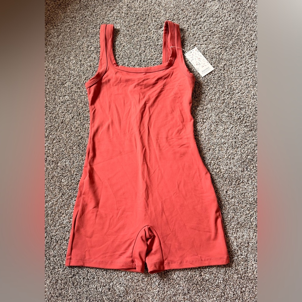 NWT - Women's Coral one piece workout, leisure outfit